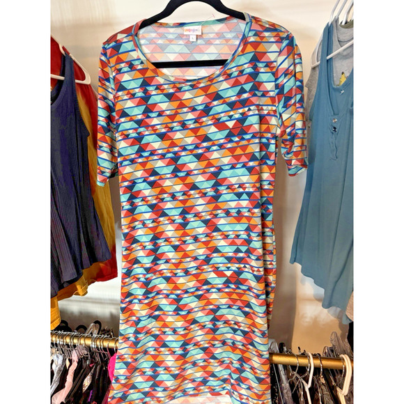 Spring Dress Lu La Roe Size Large Colorful‎ and comfortable - Picture 1 of 4